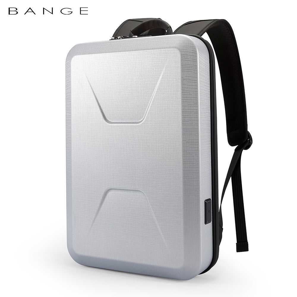 Men's Hard Shell Backpack for Business and Travel