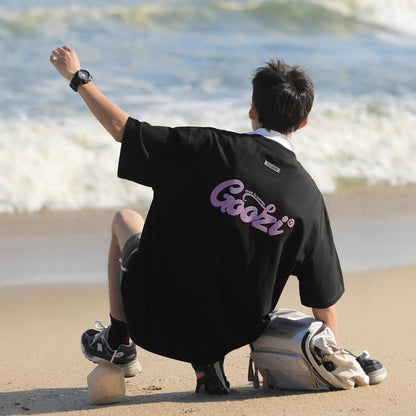 Men's Heavyweight Cool Quick-Drying Printed T-Shirt