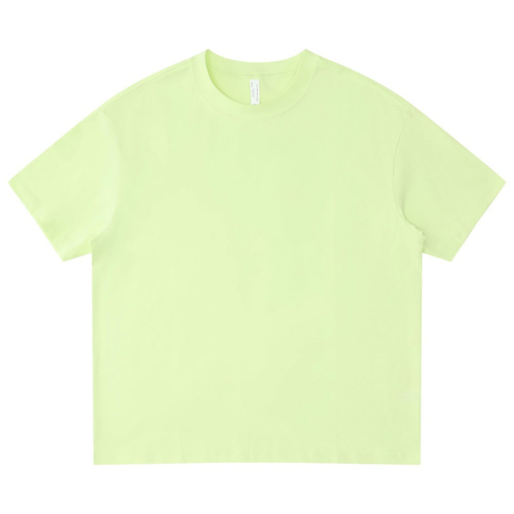 Men's Heavyweight Cotton T-Shirt for Casual and Sports Wear