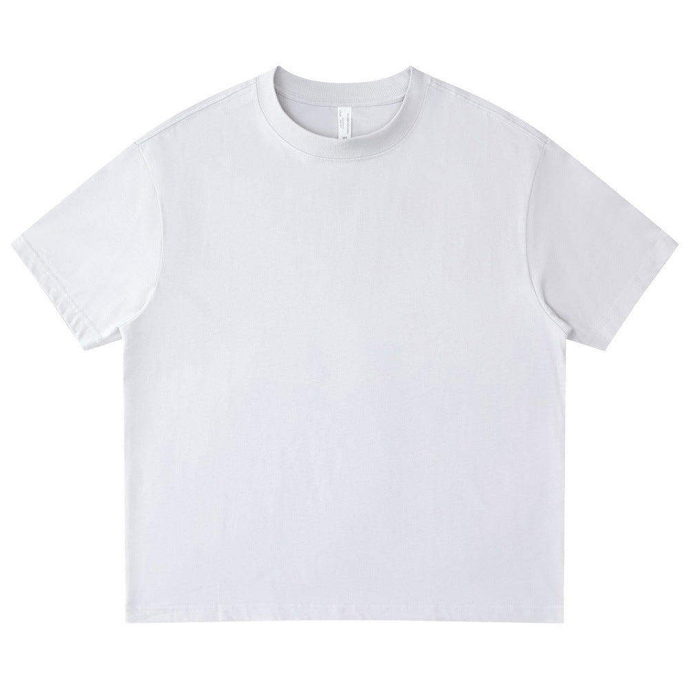 Men's Heavyweight Cotton T-Shirt for Casual and Sports Wear