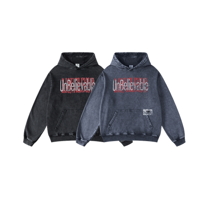 Men's Heavyweight Retro Hooded Sweatshirt