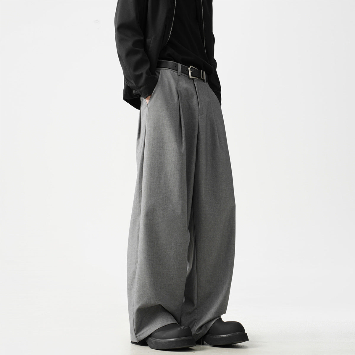 Men's High-quality Wide-leg Casual Trousers