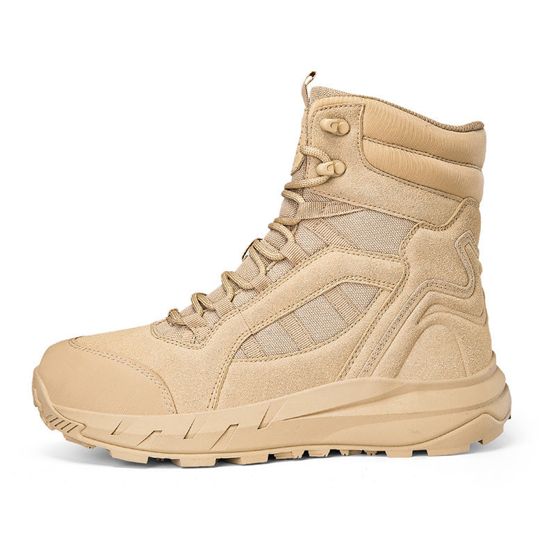 Men's High Top Combat Boots Outdoor Hiking Military Shoes