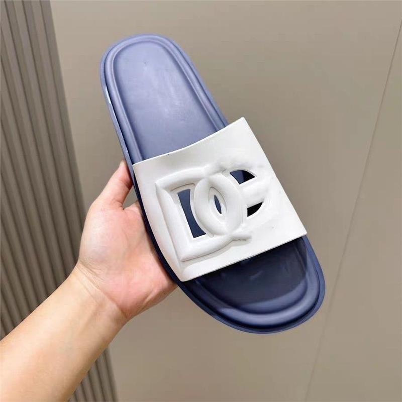 Men's Hollow Letter Slide Slippers