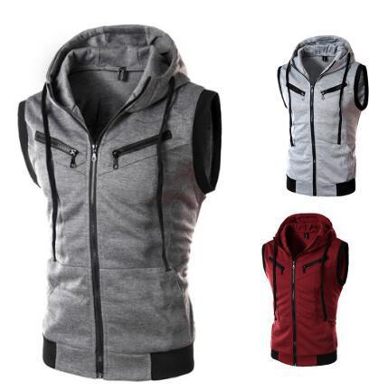 Men's Hooded Casual Vest