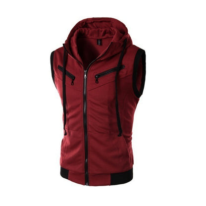 Men's Hooded Casual Vest