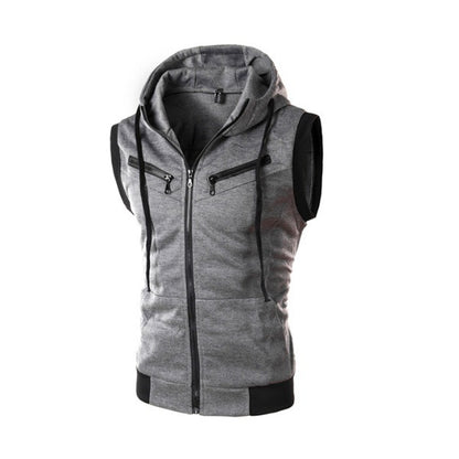 Men's Hooded Casual Vest
