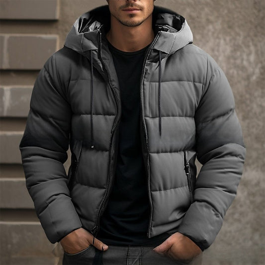 Men's Hooded Cotton Jacket