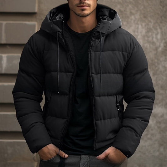 Men's Hooded Cotton Jacket