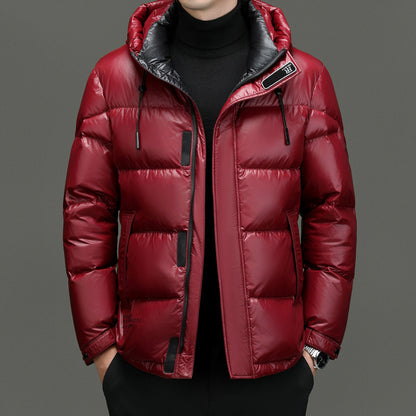 Men's Hooded Duck Down Winter Jacket