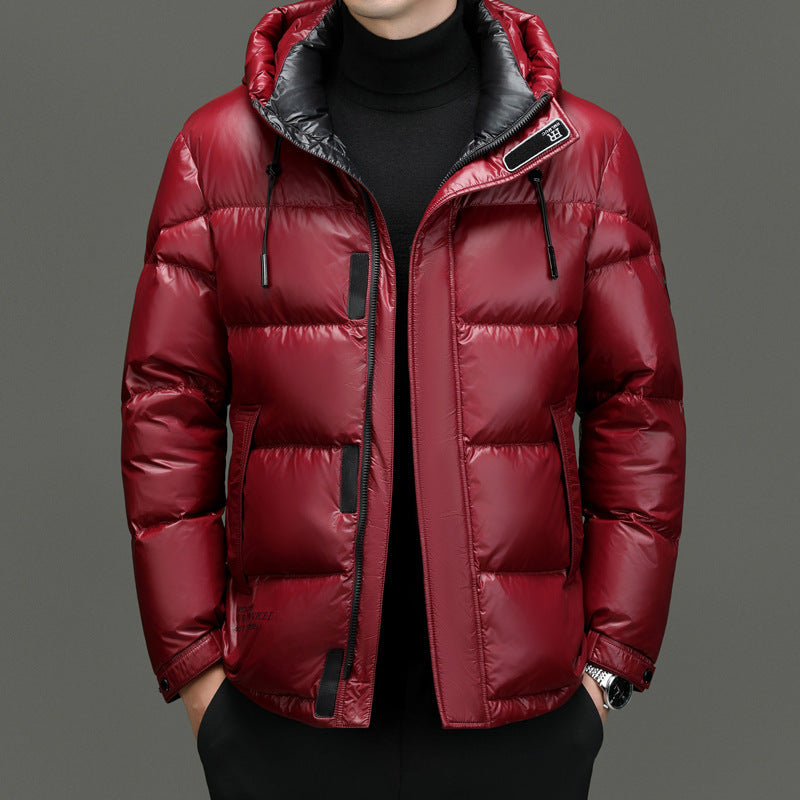 Men's Hooded Duck Down Winter Jacket