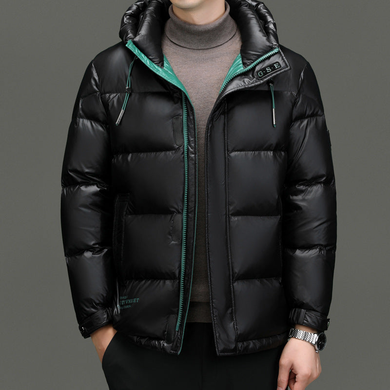 Men's Hooded Duck Down Winter Jacket