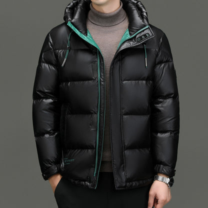 Men's Hooded Duck Down Winter Jacket