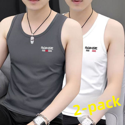 Men's Ice Silk Sleeveless Tank Top