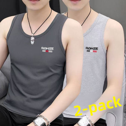 Men's Ice Silk Sleeveless Tank Top