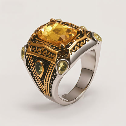 Men's Inlaid Ring