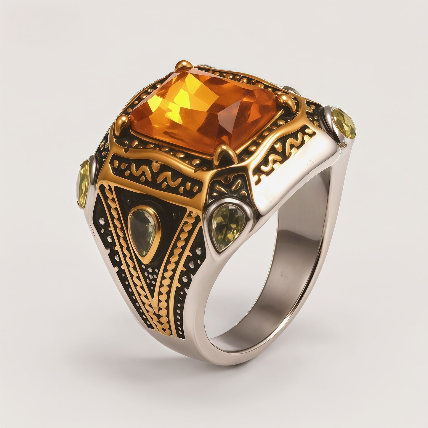 Men's Inlaid Ring
