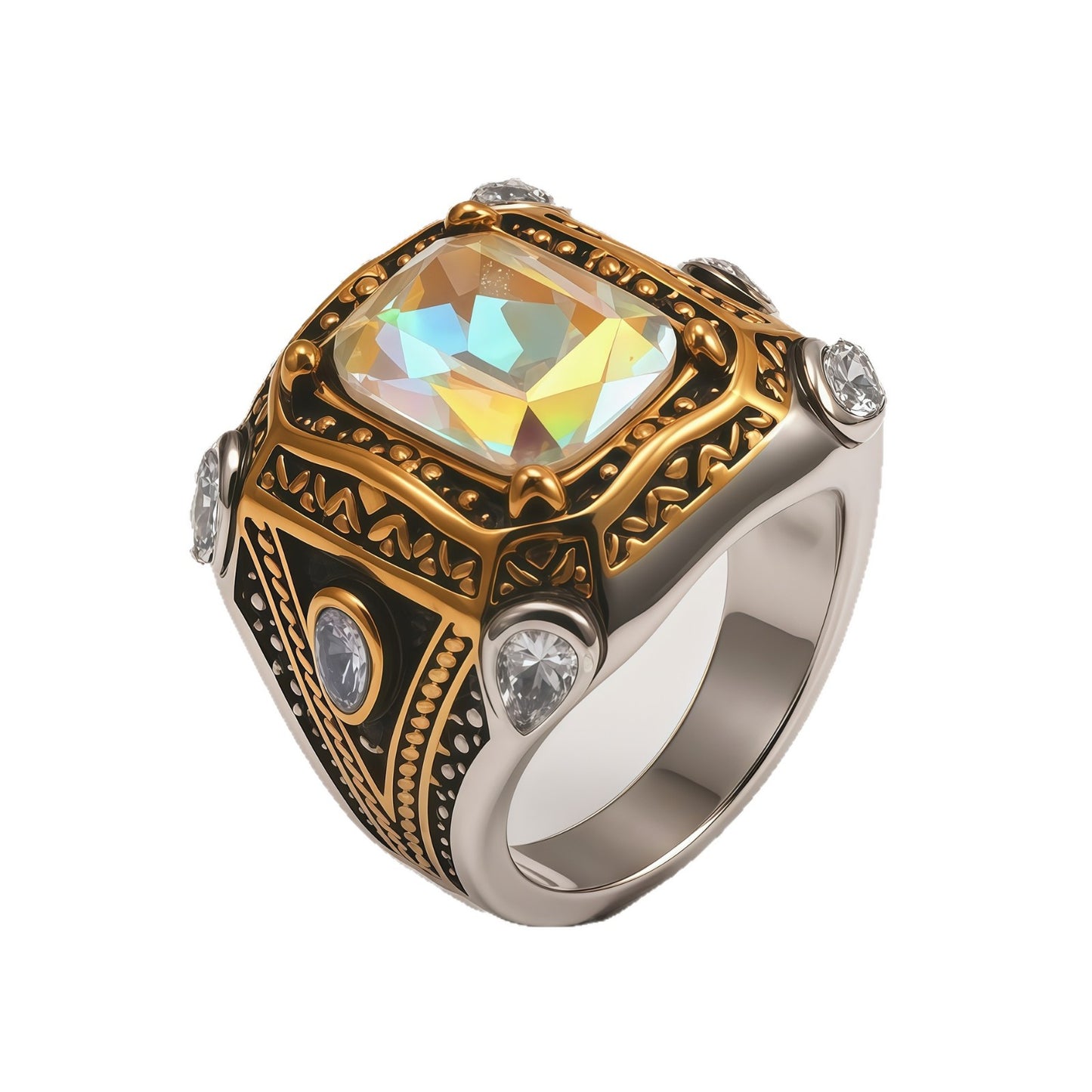 Men's Inlaid Ring