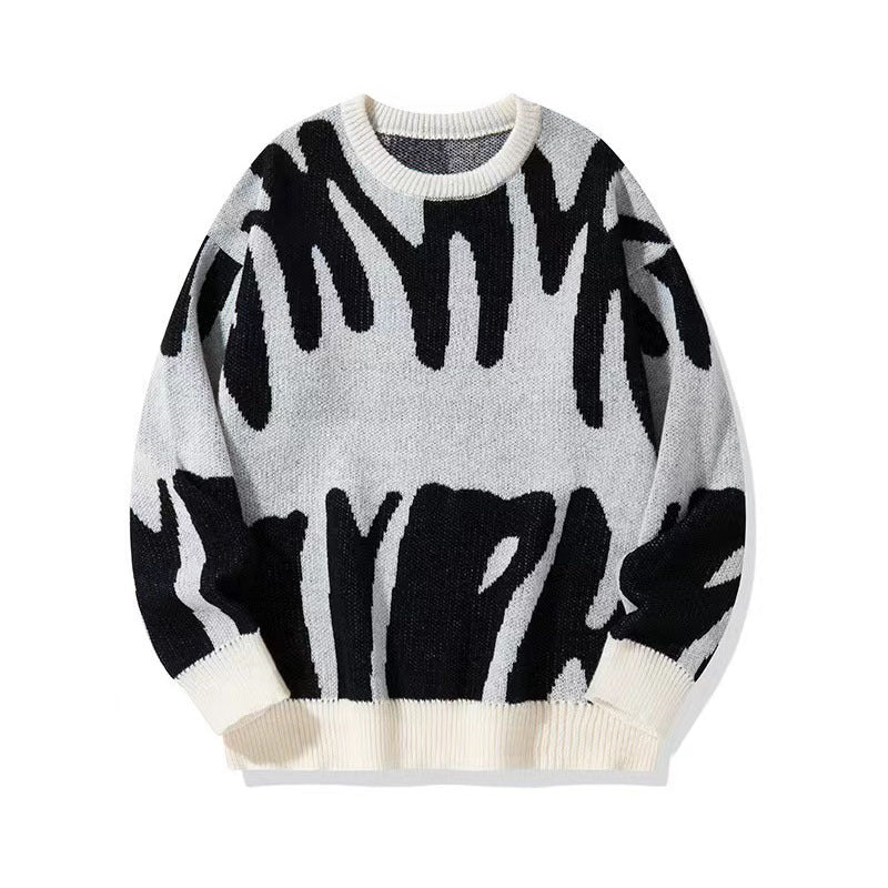 Men's Jacquard Knit Sweater