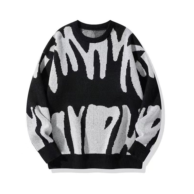 Men's Jacquard Knit Sweater