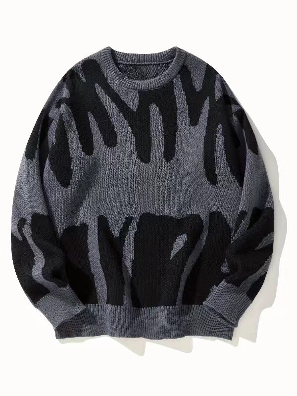 Men's Jacquard Knit Sweater