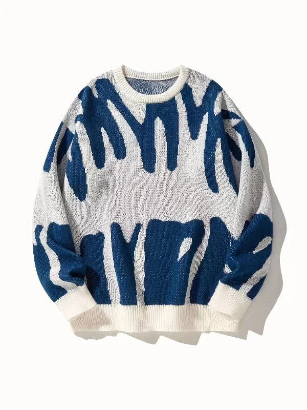 Men's Jacquard Knit Sweater