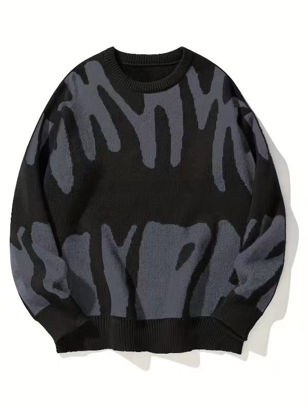 Men's Jacquard Knit Sweater