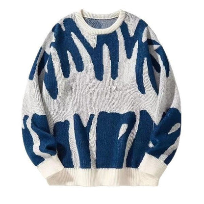 Men's Jacquard Knit Sweater