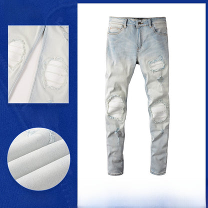 Men's Jeans Ripped Pants