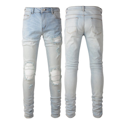 Men's Jeans Ripped Pants