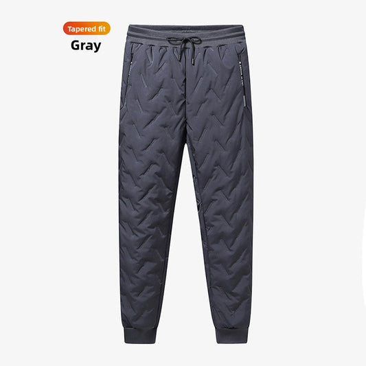 Men's Lambswool Blend Casual Winter Pants