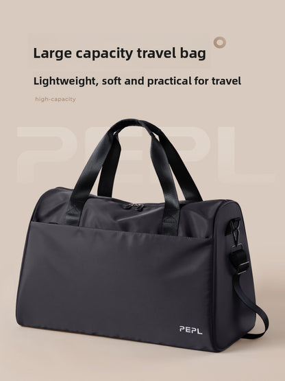 Men's large capacity hand-held travel bag