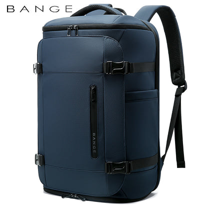 Men's Large Capacity Travel Backpack with Shoe Compartment