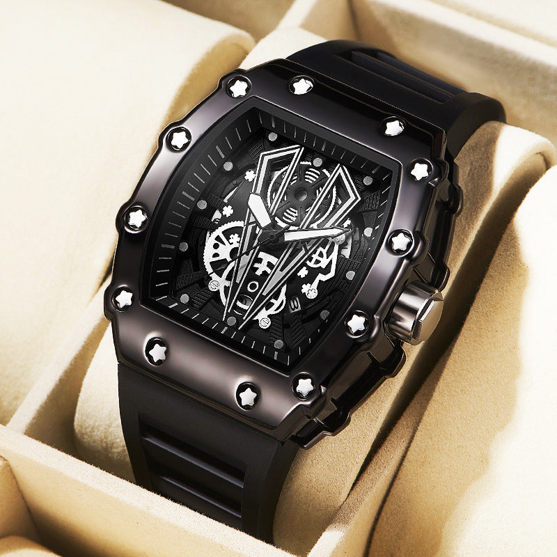 Men's Large Dial Quartz Watch