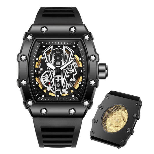 Men's Large Dial Quartz Watch