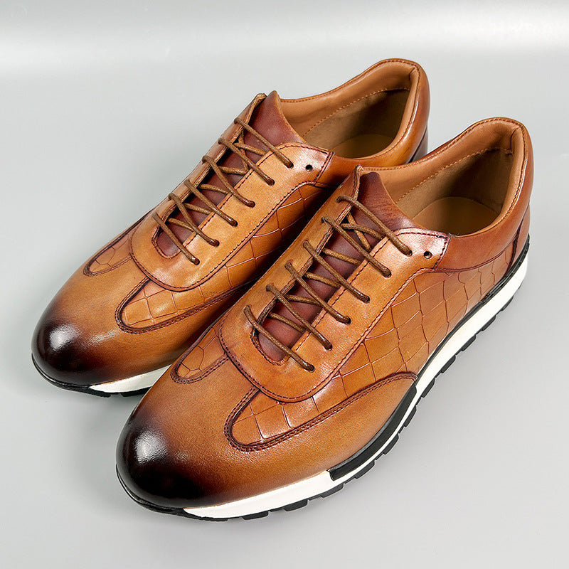 Men's Leather Brogue Shoes
