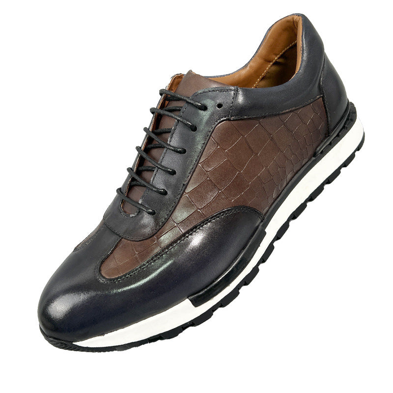 Men's Leather Brogue Shoes