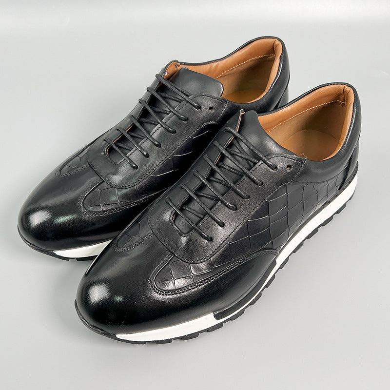 Men's Leather Brogue Shoes