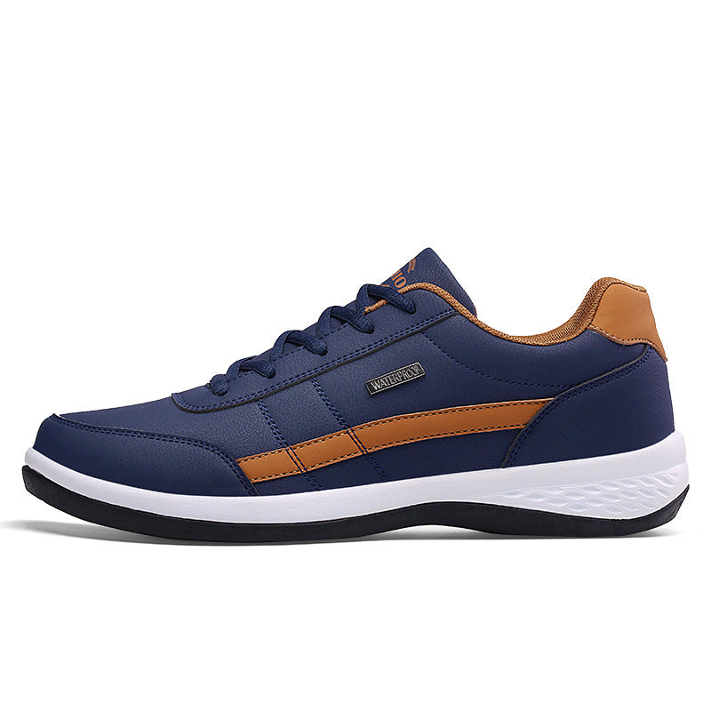 Men's Leather Casual Sneakers