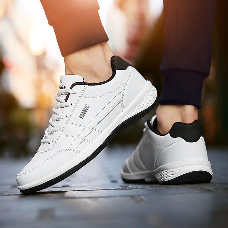 Men's Leather Casual Sneakers