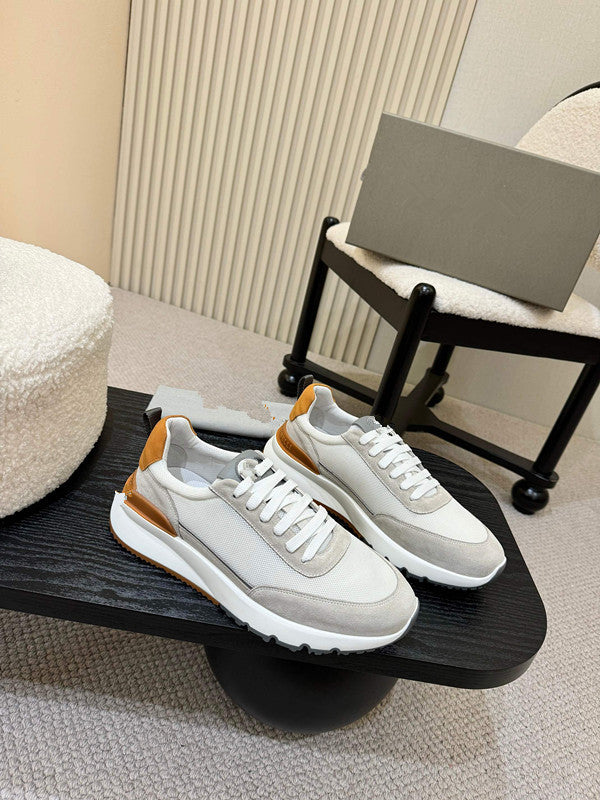 Men's Leather Casual Sports Running Shoes