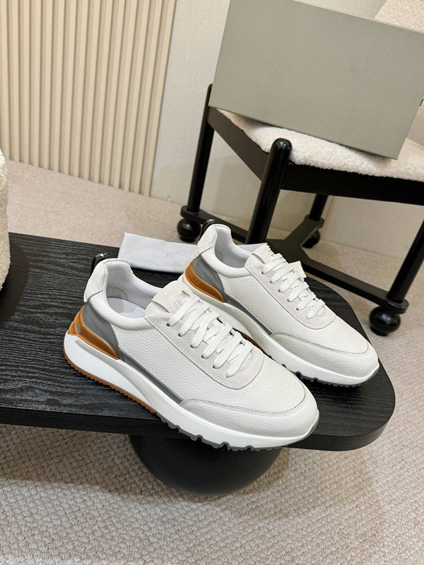 Men's Leather Casual Sports Running Shoes
