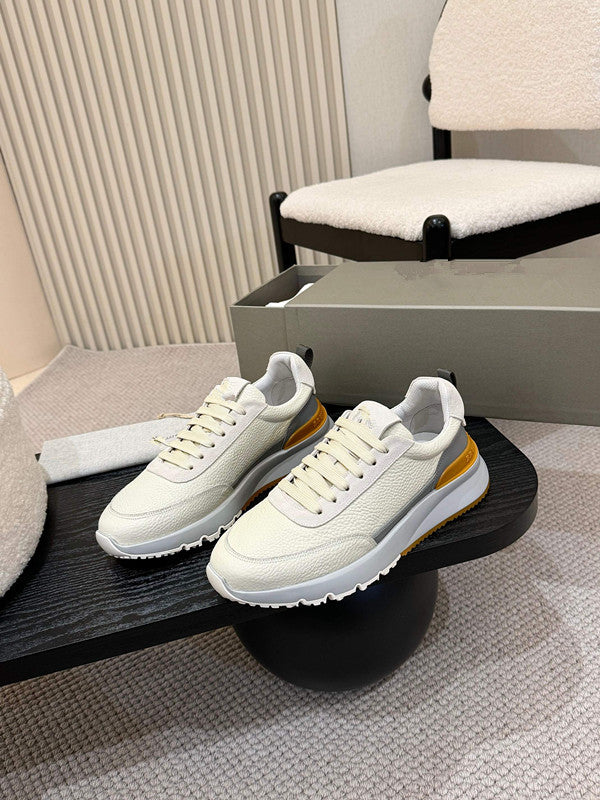 Men's Leather Casual Sports Running Shoes