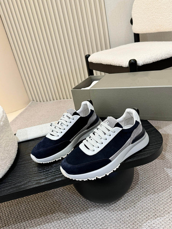 Men's Leather Casual Sports Running Shoes