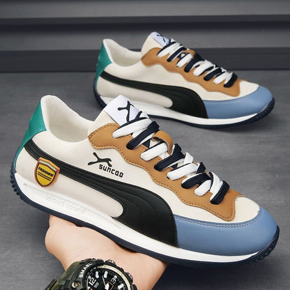 Men's Leather Casual Sports Shoes