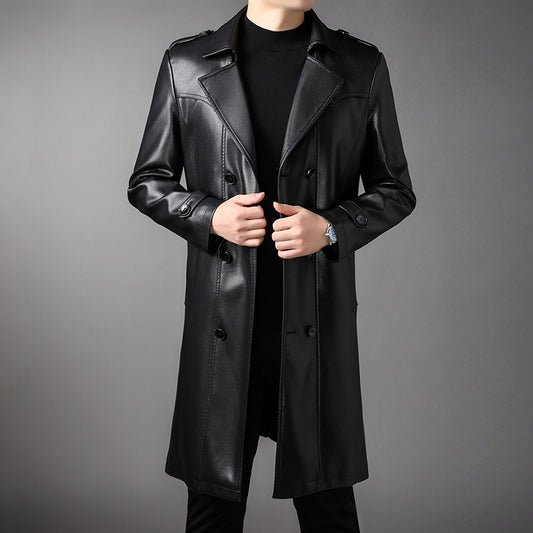 Men's Leather Coat