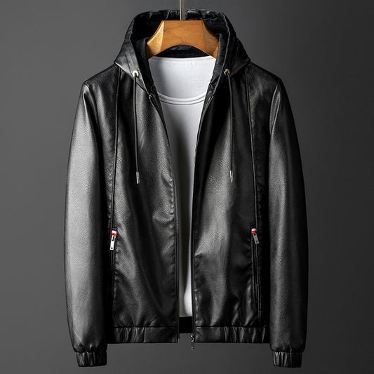 Men's leather jacket