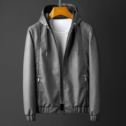 Men's leather jacket