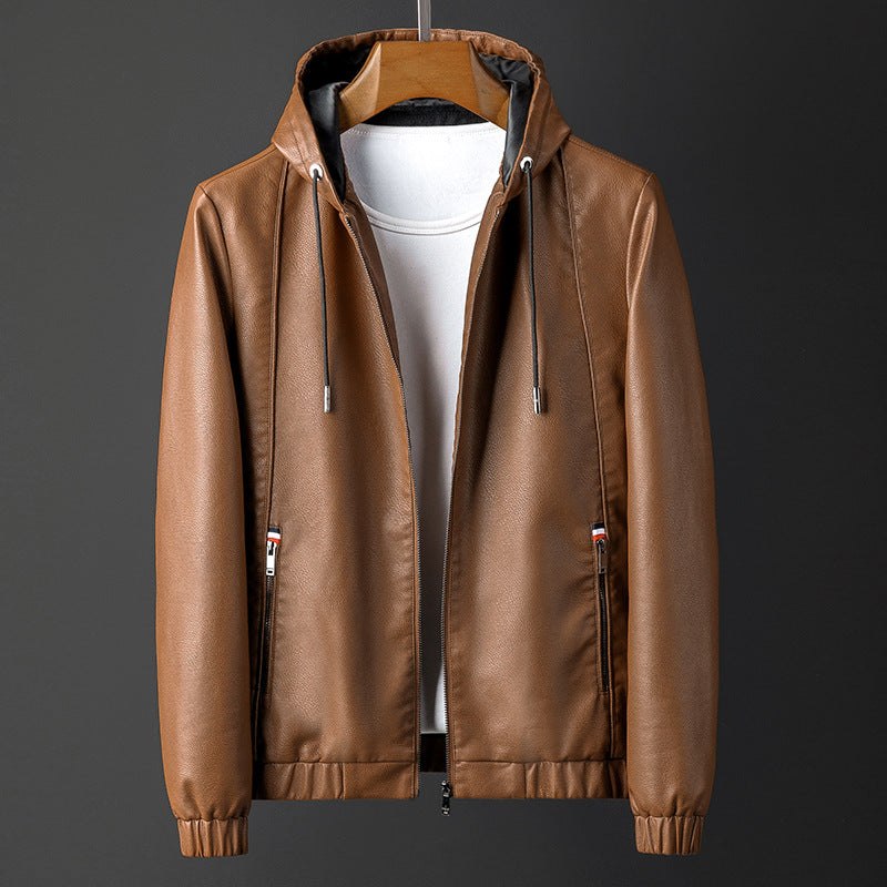 Men's leather jacket