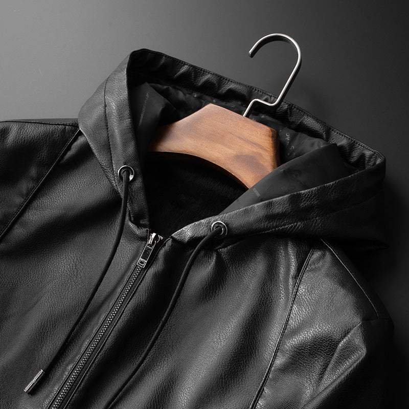 Men's leather jacket